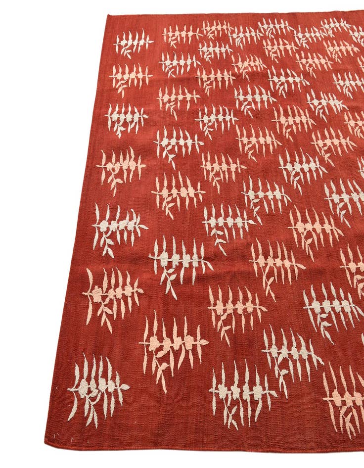 Detail image of 5' 11 x 7' 10  Hand Woven Kilim Modern Rug