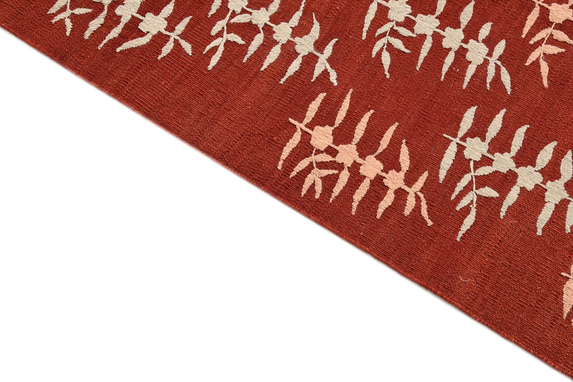 5' 11 x 7' 10 Hand Woven Kilim Modern Rug