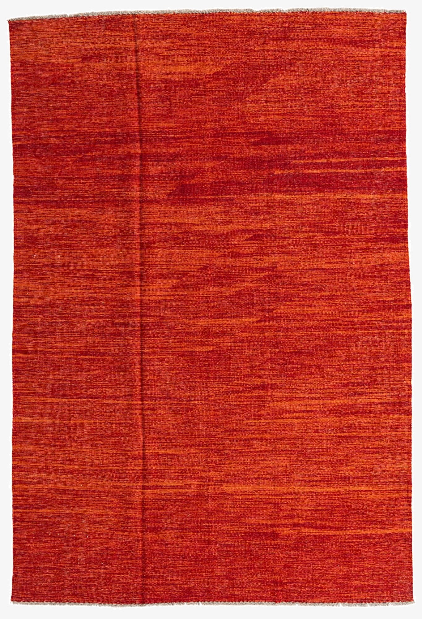 5' 4 x 8'  Hand Woven Kilim Modern Wool Rug