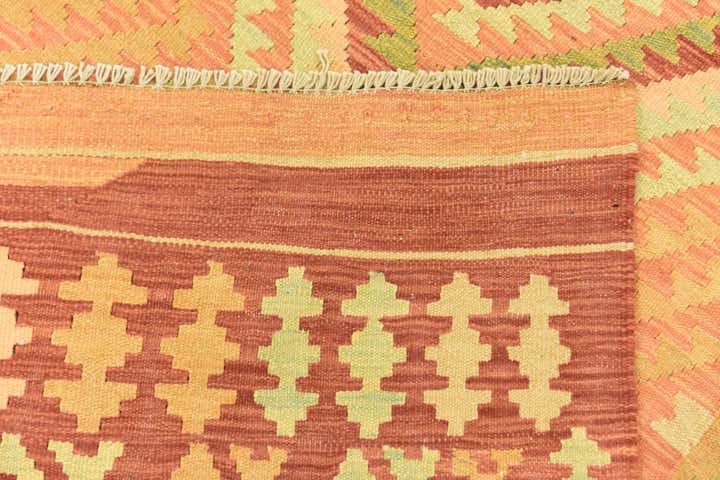 3' 6 x 6' Hand Woven Kilim Waziri Wool Rug