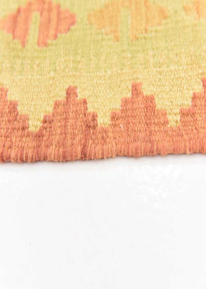 4' 10 x 6' 7 Hand Woven Kilim Waziri Wool Rug