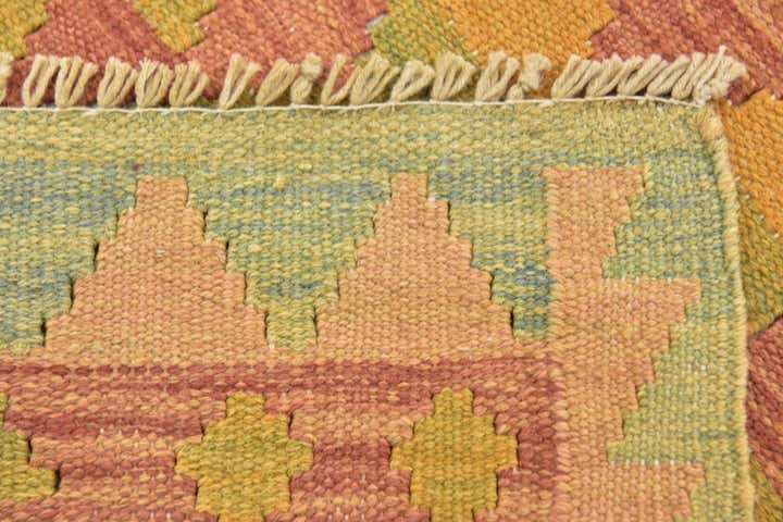 3' x 5' 2 Hand Woven Kilim Waziri Wool Rug