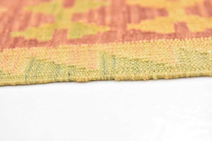 3' x 5' 2 Hand Woven Kilim Waziri Wool Rug