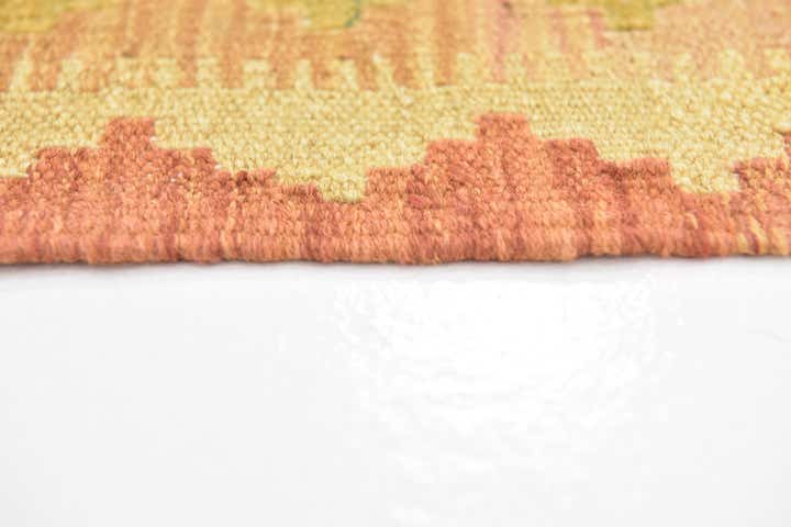 3' 2 x 5' Hand Woven Kilim Waziri Wool Rug