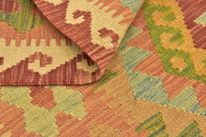 85cm x 130cm Hand Woven Kilim Waziri Wool Rug