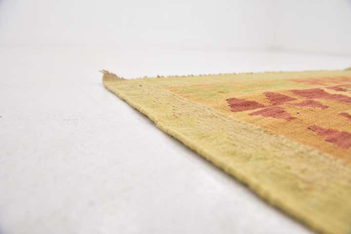 3' 4 x 5' Hand Woven Kilim Waziri Wool Rug