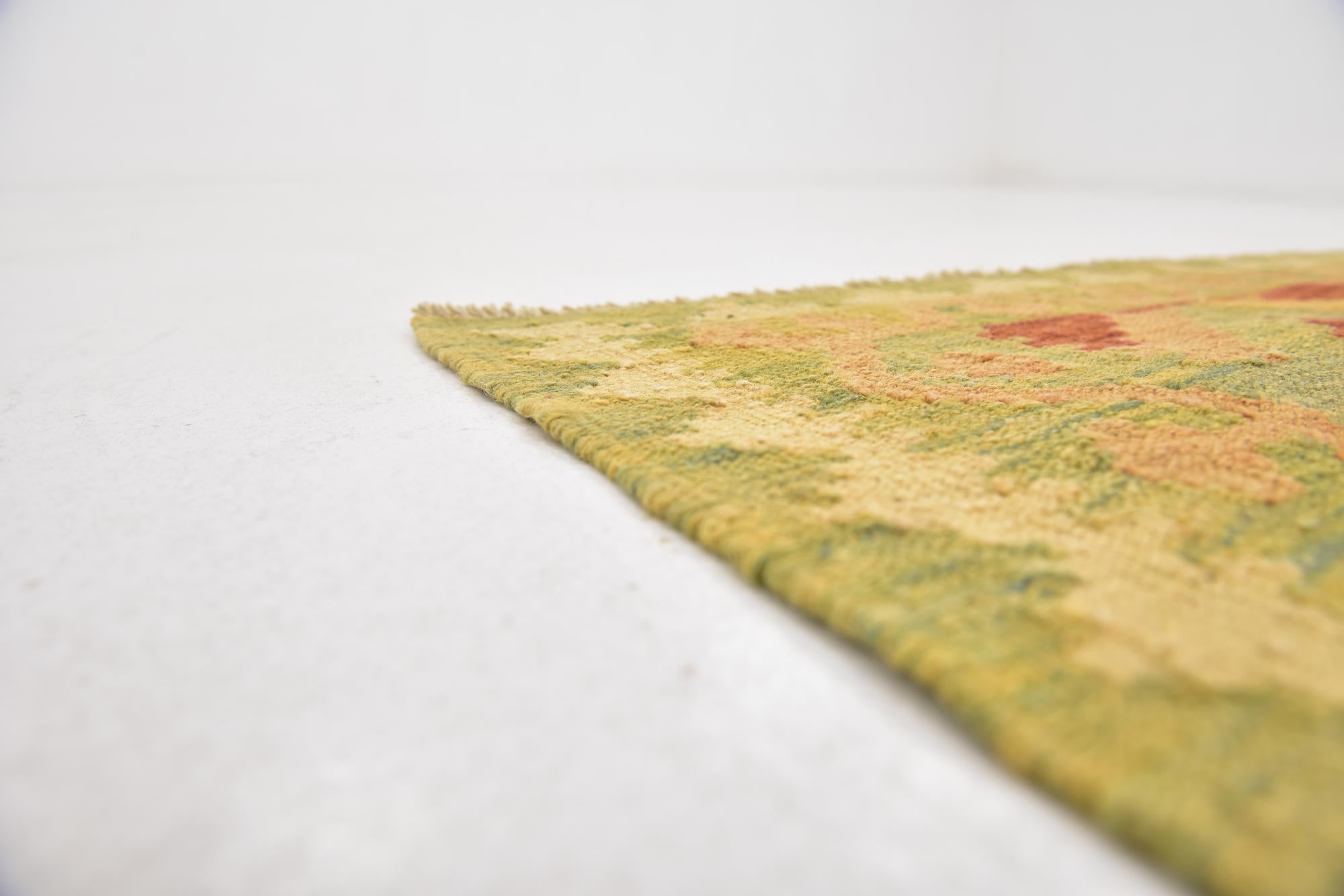 3' x 5' Hand Woven Kilim Waziri Wool Rug