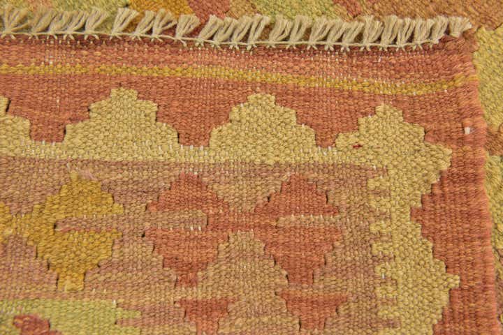 3' x 5' Hand Woven Kilim Waziri Wool Rug