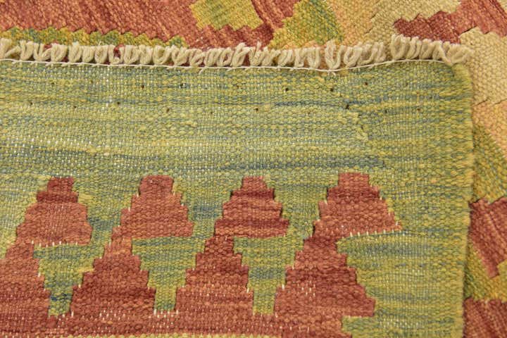2' 8 x 4' 5 Hand Woven Kilim Waziri Wool Rug