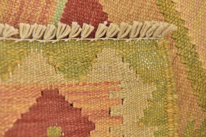 85cm x 130cm Handgewebt Kilim Waziri Wolle Teppich