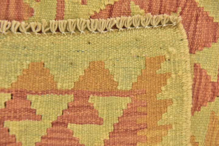 2' 9 x 4' 2 Hand Woven Kilim Waziri Wool Rug