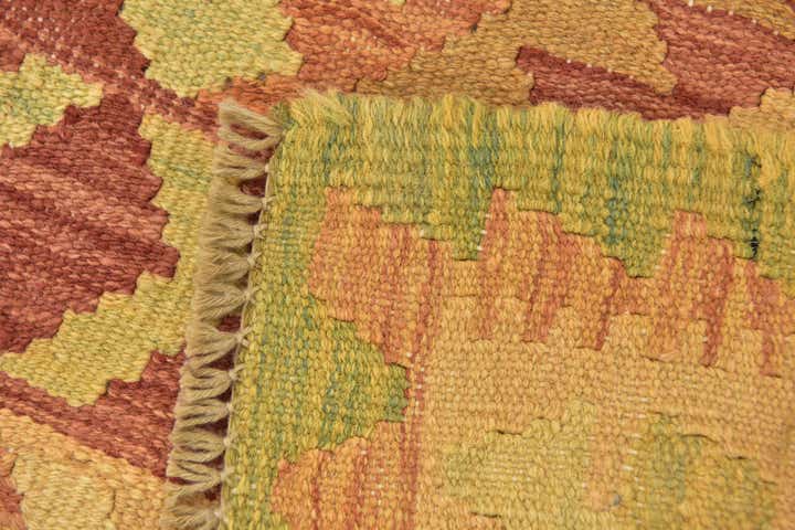 85cm x 130cm Handgewebt Kilim Waziri Wolle Teppich