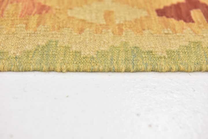 2' 8 x 4' 4 Hand Woven Kilim Waziri Wool Rug
