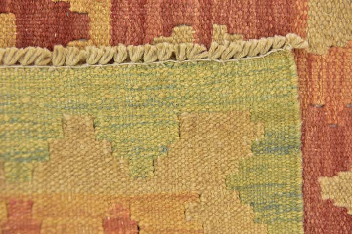 2' 8 x 4' 4 Hand Woven Kilim Waziri Wool Rug