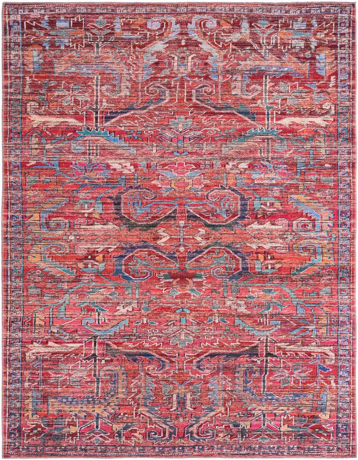 Detail image of 7' 3 x 10' Washable Maahru Rug