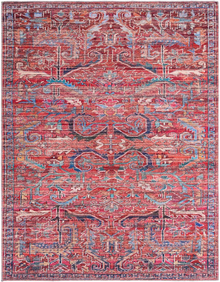 Detail image of 6' x 9' Washable Maahru Rug