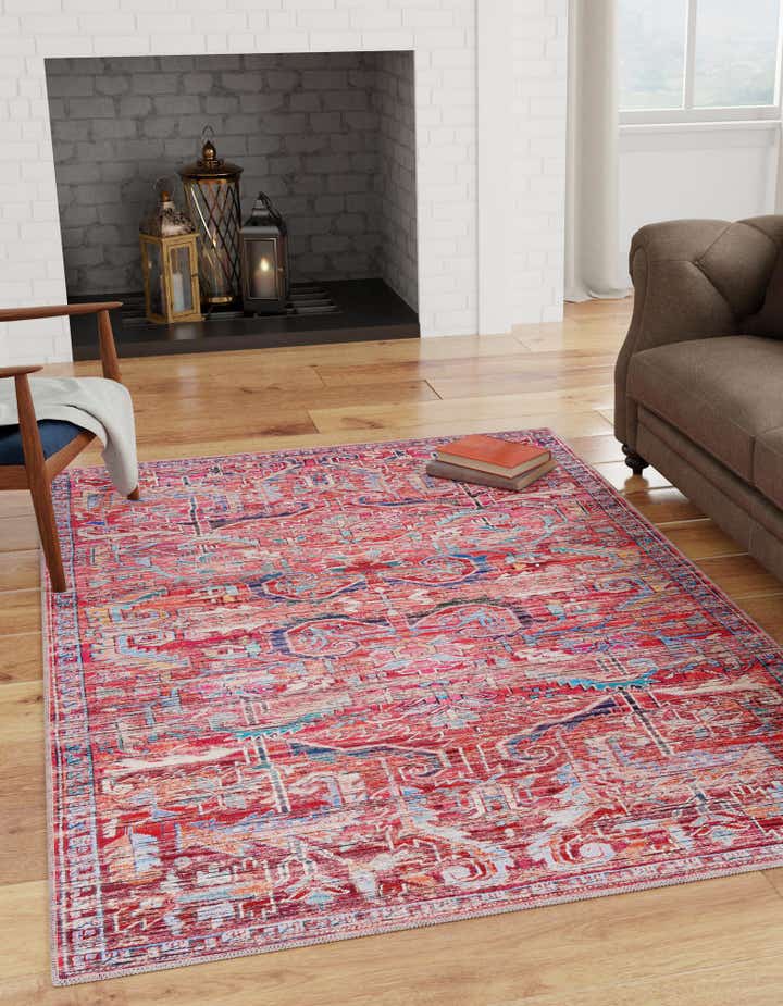 5' 3 x 8' Washable Maahru Rug