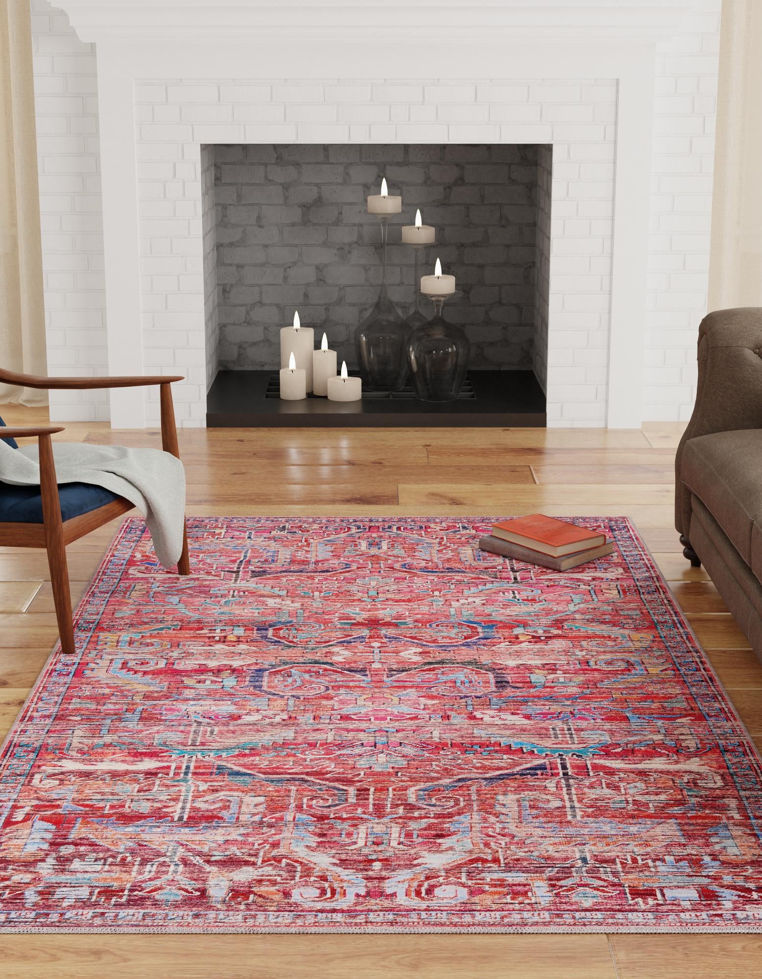 9' 2 x 12' Washable Maahru Rug