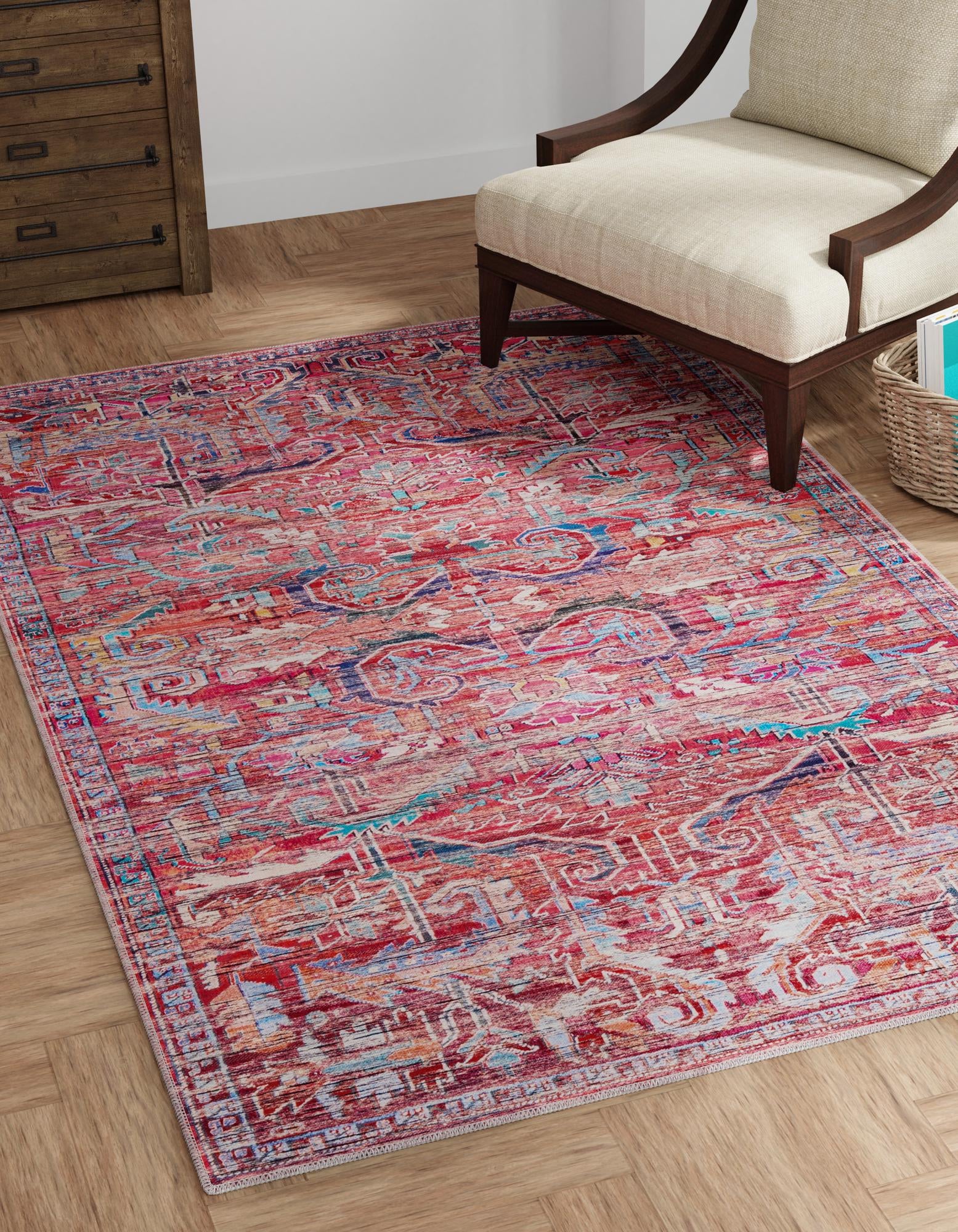2' x 3' Washable Maahru Rug