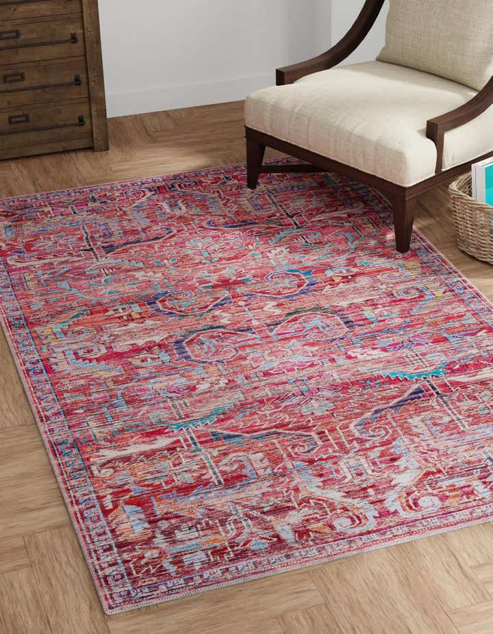 5' 3 x 8' Washable Maahru Rug
