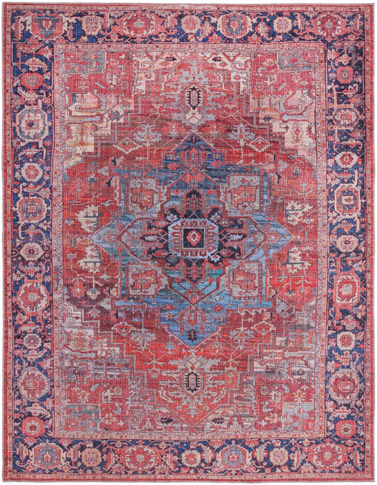 Detail image of 7' 10 x 10' Washable Maahru Rug