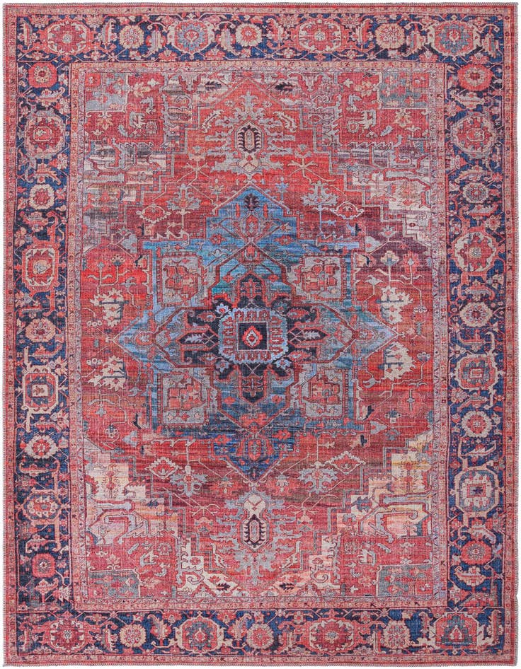 Detail image of 6' x 9' Washable Maahru Rug