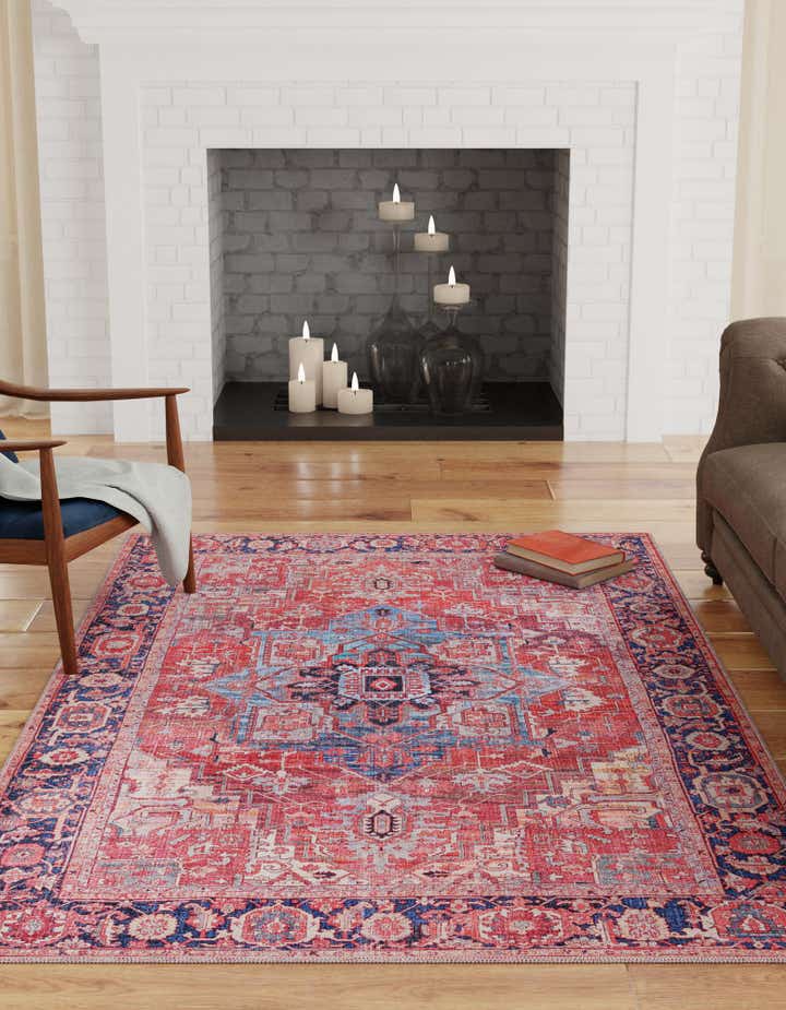 4' x 6' Washable Maahru Rug
