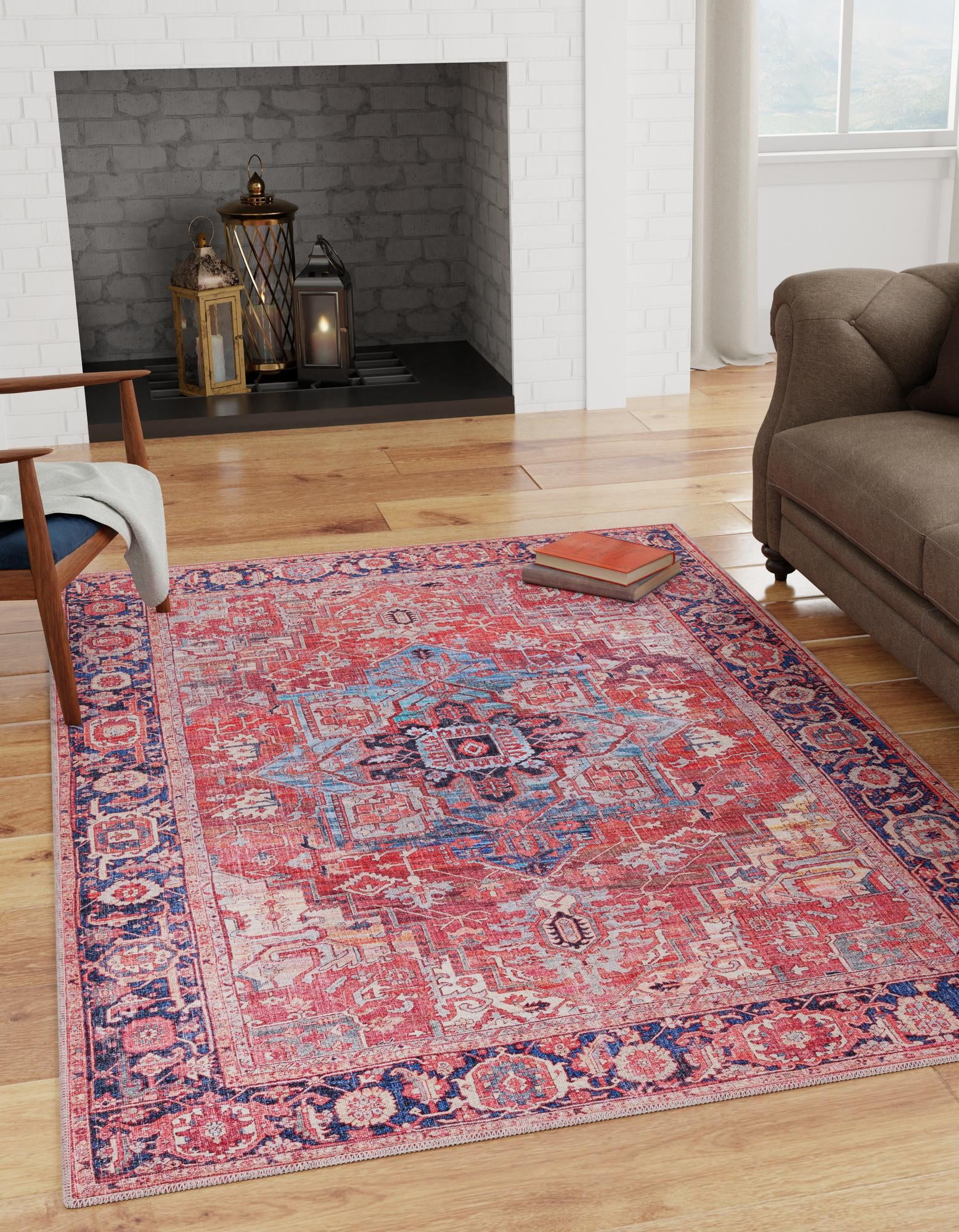 10' 6 x 13' Washable Maahru Rug