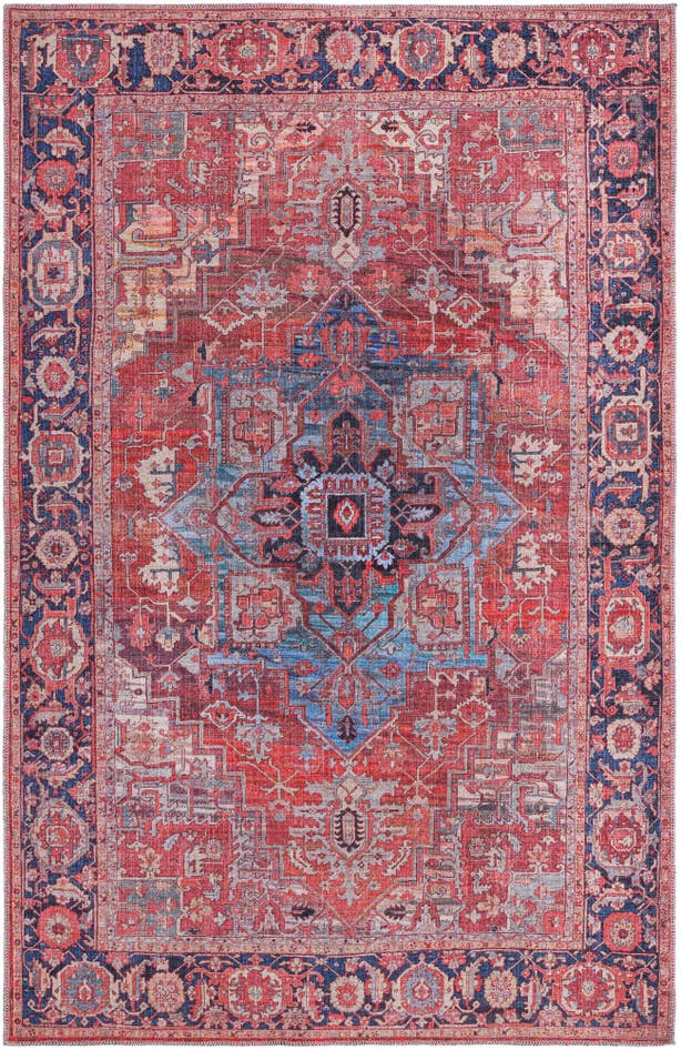 Detail image of 5' 3 x 8' Washable Maahru Rug