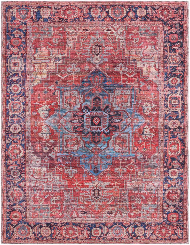 Detail image of 4' x 6' Washable Maahru Rug