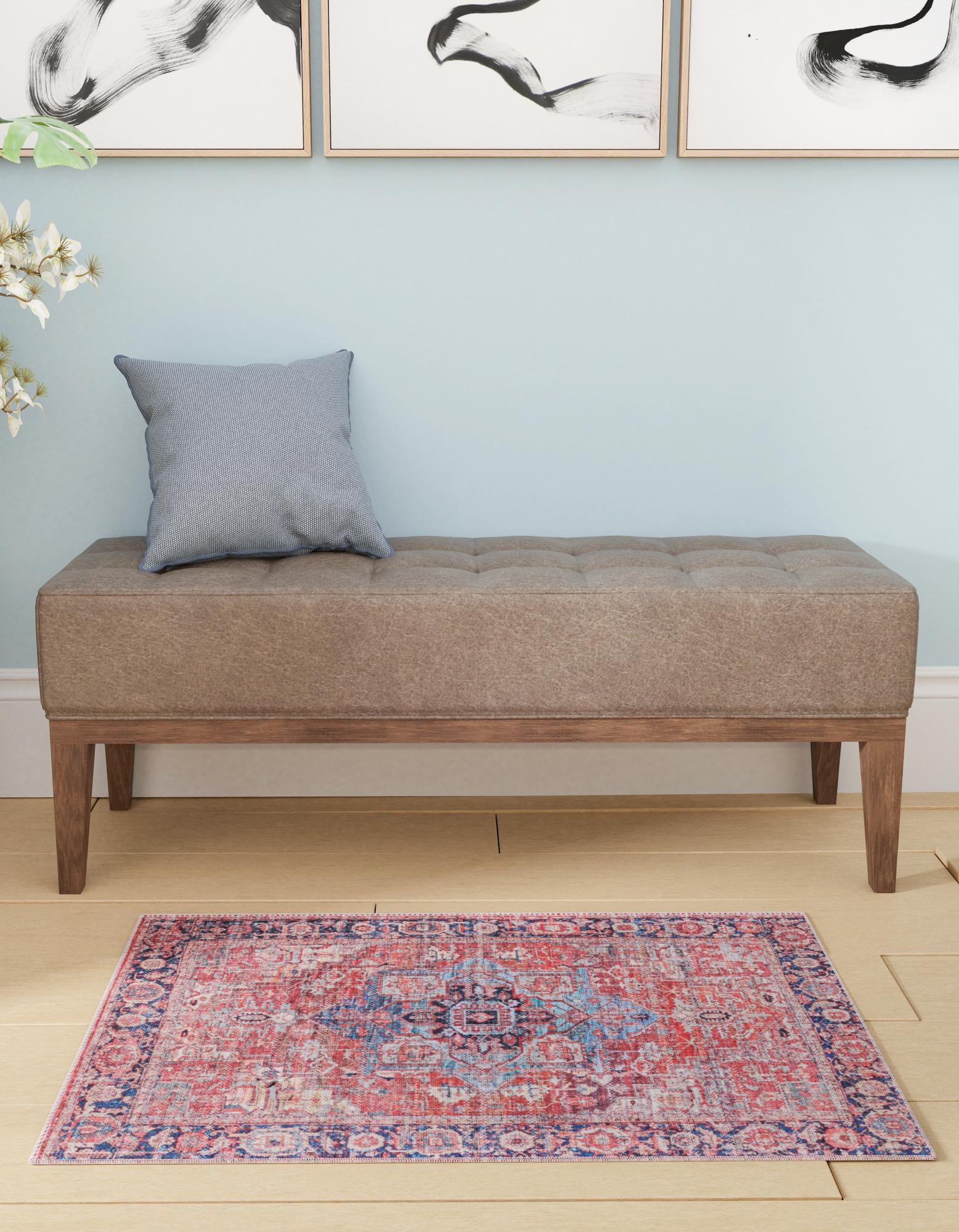 10' 6 x 13' Washable Maahru Rug
