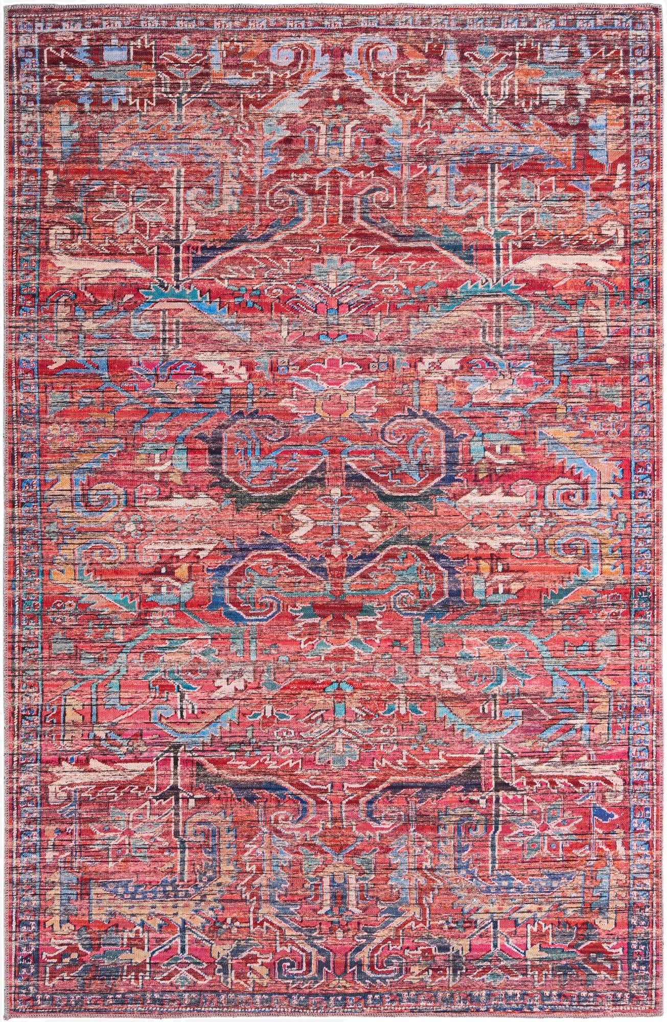 Primary image 6' x 9'  Washable Maahru Rug