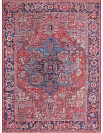 9' 2 x 12' Washable Maahru Rug