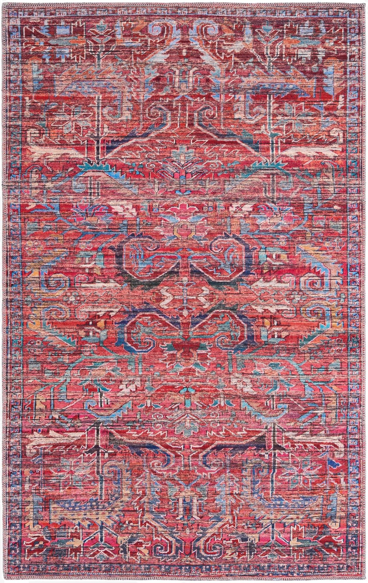 Primary image 4' x 6'  Washable Maahru Rug