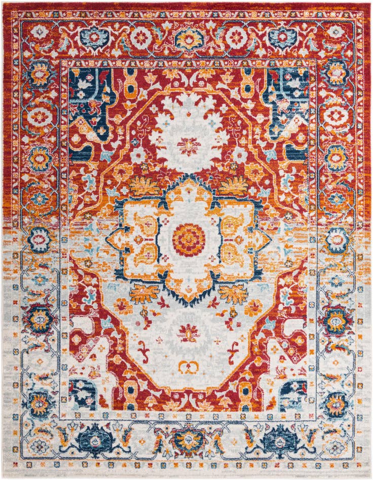 Detail image of 7' 10 x 10' Madeline Vintage Rug