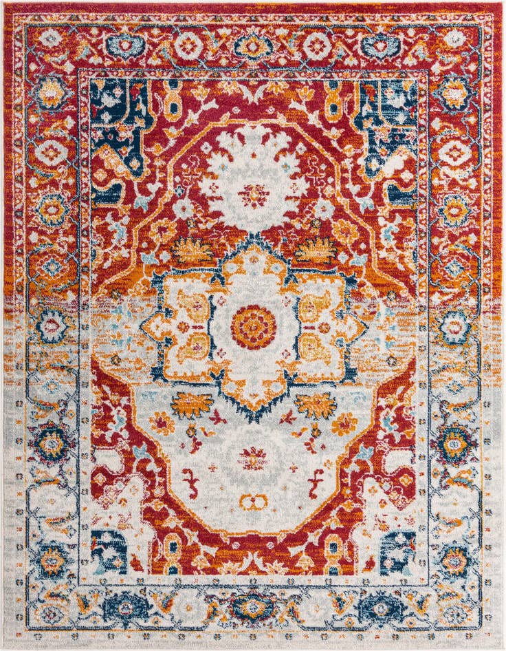 Detail image of 5' 3 x 8' Madeline Vintage Rug