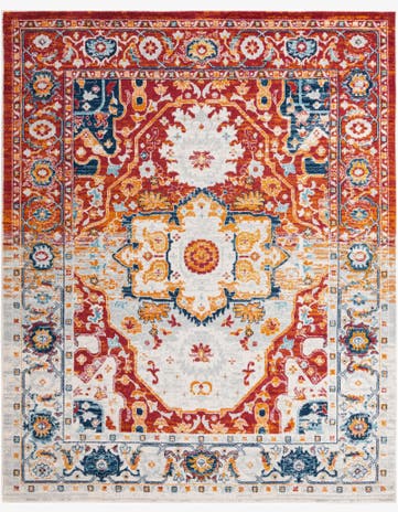 Rust Red Madeline Vintage Rug