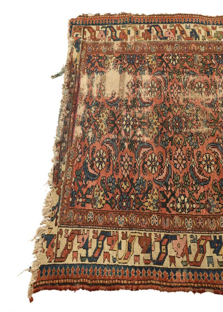 3' 8 x 5' 4 Hand Knotted Malayer Persian Wool Rug