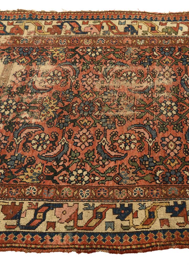 3' 8 x 5' 4 Hand Knotted Malayer Persian Wool Rug
