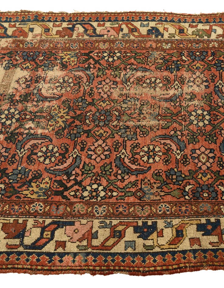 Detail image of 3' 8 x 5' 4 Hand Knotted Malayer Persian Wool Rug