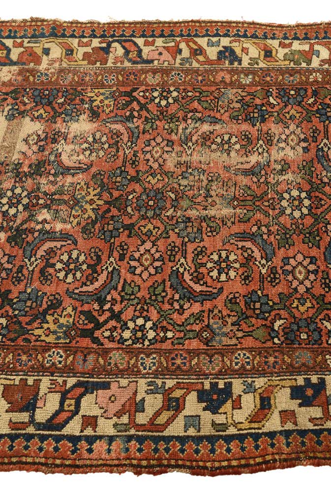 3' 8 x 5' 4 Hand Knotted Malayer Persian Wool Rug