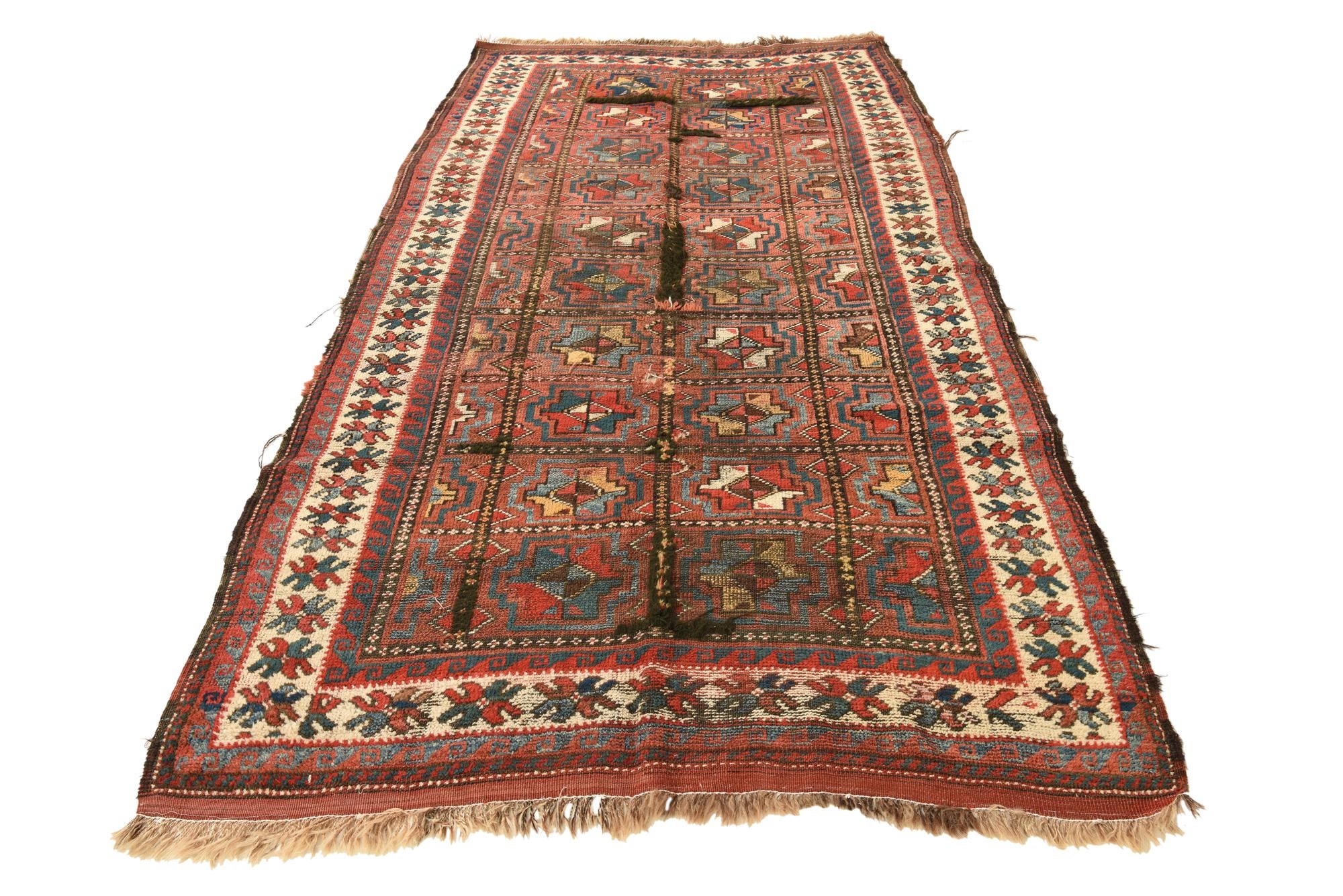 4' 8 x 8' 2 Hand Knotted Malayer Persian Wool Rug
