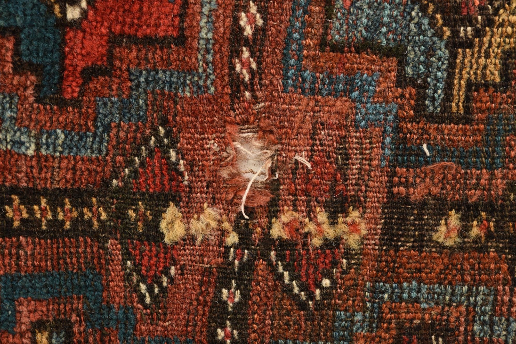 4' 8 x 8' 2 Hand Knotted Malayer Persian Wool Rug