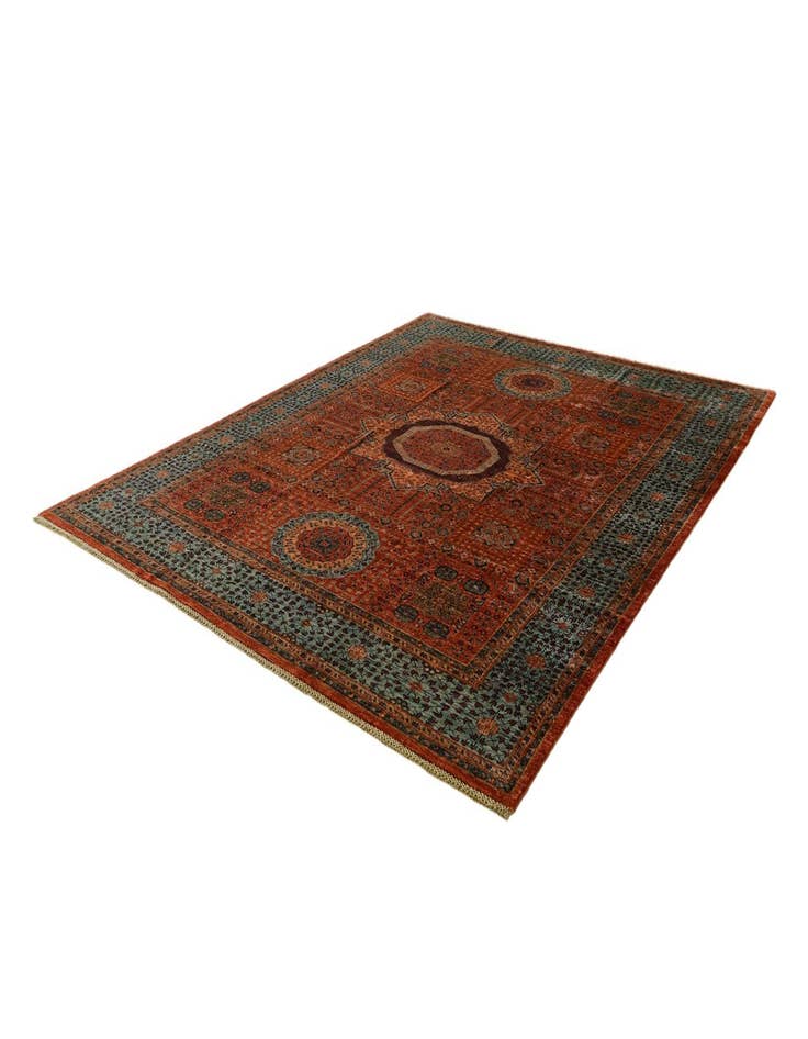 Detail image of 8' 2 x 9' 11 Hand Knotted Mamluk Ziegler Rug