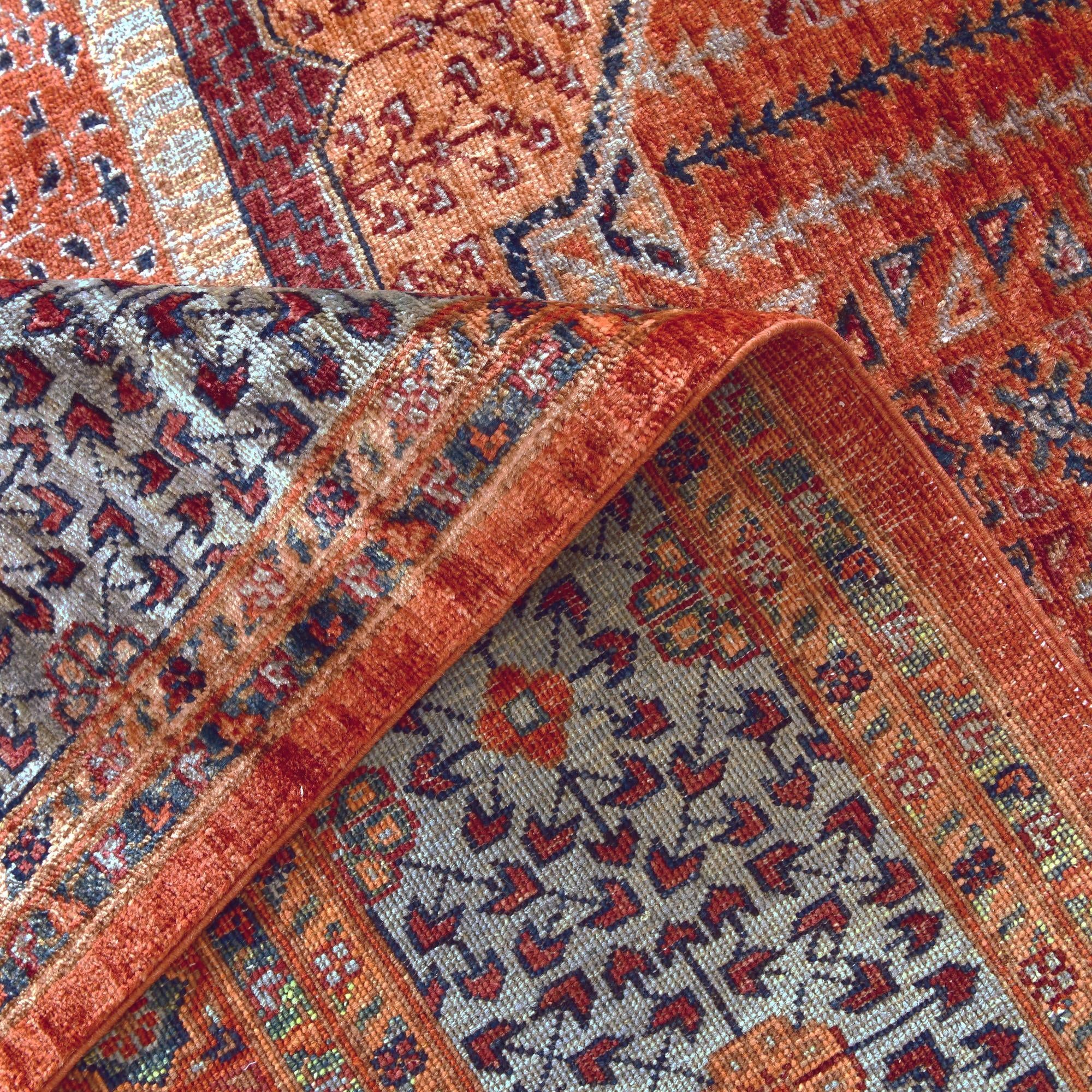 8' 2 x 9' 11 Hand Knotted Mamluk Ziegler Rug