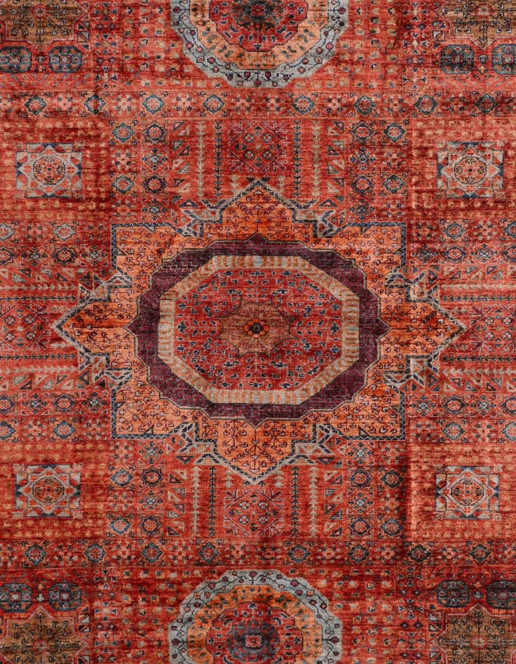 Detail image of 8' 2 x 9' 11 Hand Knotted Mamluk Ziegler Rug