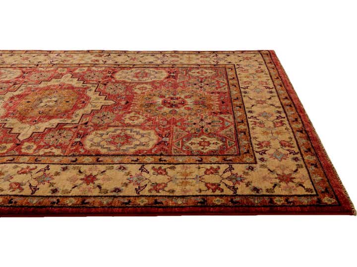 3' 11 x 5' 9 Hand Knotted Mamluk Ziegler Rug