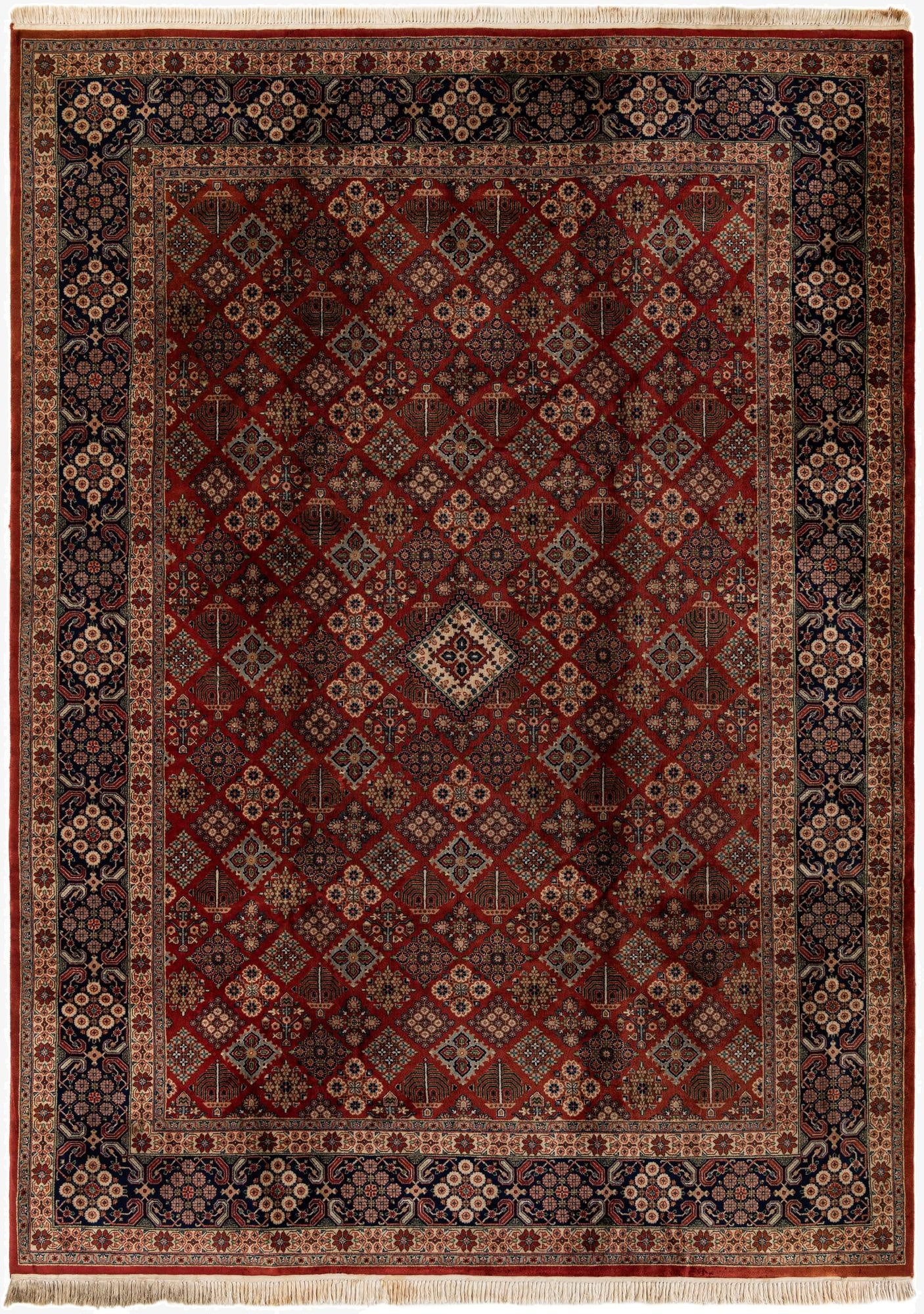 8' 4 x 11' 6  Hand Knotted Maymeh Wool Rug