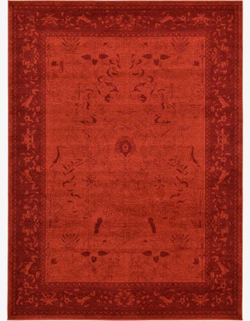 Rust Red Miranda Rug