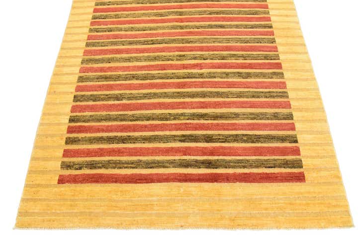 4' 10 x 6' 8 Hand Knotted Modern Ziegler Rug